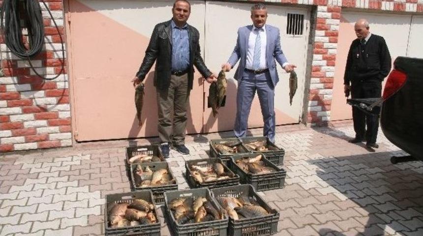 Yasak D&ouml;nemde Balık Avlayan Şahıslar Yakalandı
