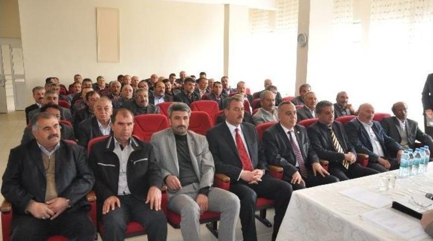 Yerk&ouml;y K&ouml;ylere Hizmet G&ouml;t&uuml;rme Birliği Se&ccedil;imi Yapıldı