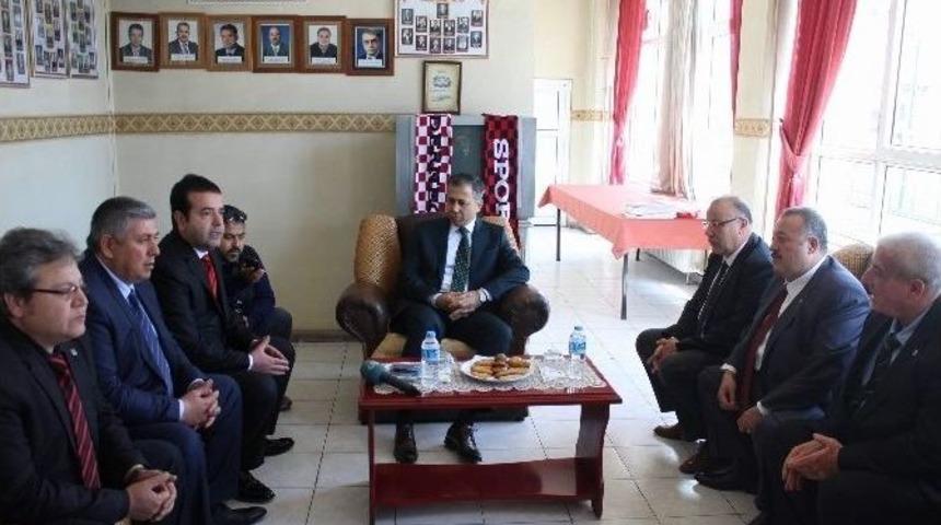 Vali Yerlikaya&rsquo;dan Gaziantep Taraftarlar Derneğine İade-i Ziyaret