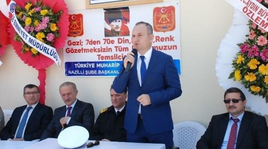 Didim&rsquo;de Muharip Gaziler Derneğinin Yeri T&ouml;renle A&ccedil;ıldı