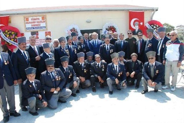 Didim’de Muharip Gaziler Derneğinin Yeri Törenle Açıldı