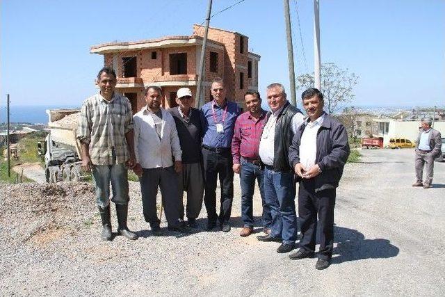 Alanya’da Yol Onarım Ve Bakım Çalışmaları Devam Ediyor