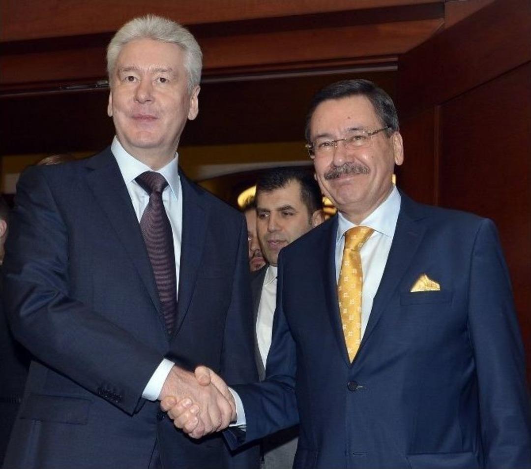 Başkan G&ouml;k&ccedil;ek, Moskova Belediye Başkanı&rsquo;nı Ağırladı