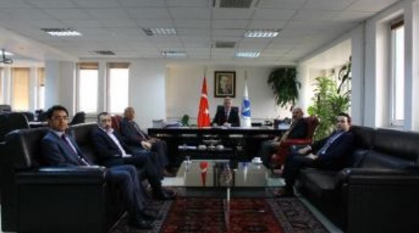 Stk&rsquo;lardan Rekt&ouml;r Elmas&rsquo;a Ziyaret