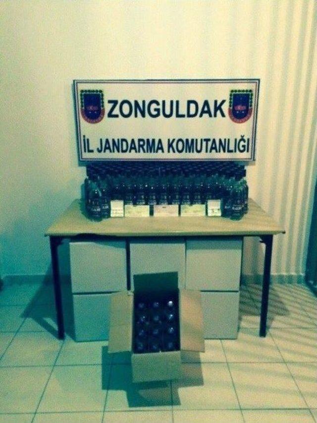 Zonguldak’ta Kaçak İçki Operasyonu