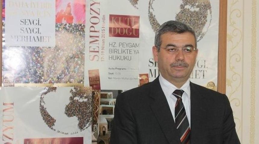 Coşkun&rsquo;dan Kutlu Doğum Sempozyumuna Davet