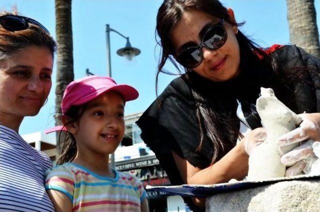 Bodrum Sokakları Dans Ve Resimle Şenlendi 1