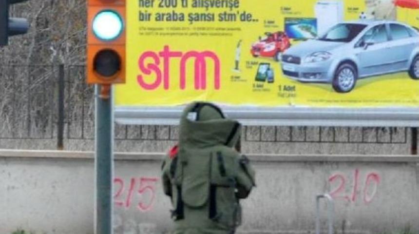 F&uuml;nyeyle Patlatılan &Ccedil;&ouml;p Kutusu Boş &Ccedil;ıktı