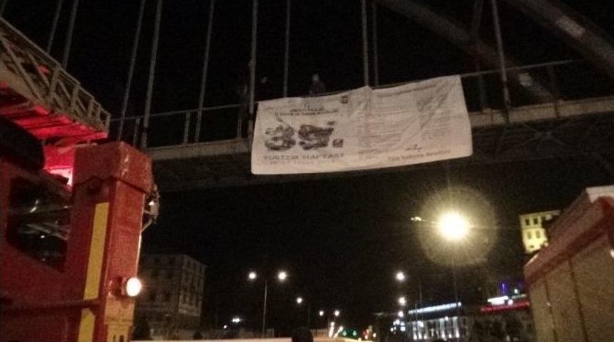 Polis, İntihar Etmek İsteyen Vatandaşı Son Anda Yakalandı