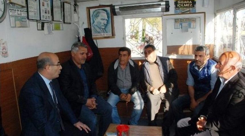 Vali Demirtaş&rsquo;tan Kahta Esnafına Ziyaret