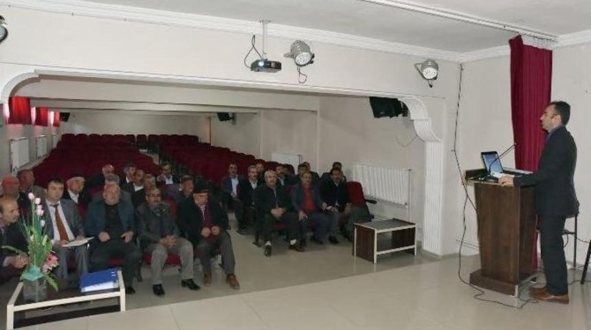Muhtarlar Tarım Arazilerinin Satışı Hakkında Bilgilendirildi