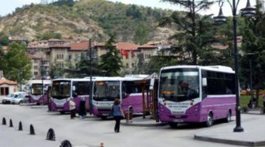 Kastamonu'da Toplu Taşıma Ara&ccedil;larında Sivil Polisli Denetim