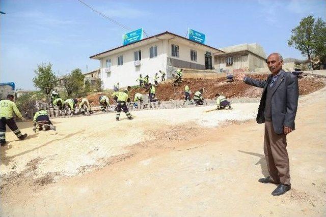 Şehitkamil’den Kırsal Mahallelere Hizmet Sürüyor 1