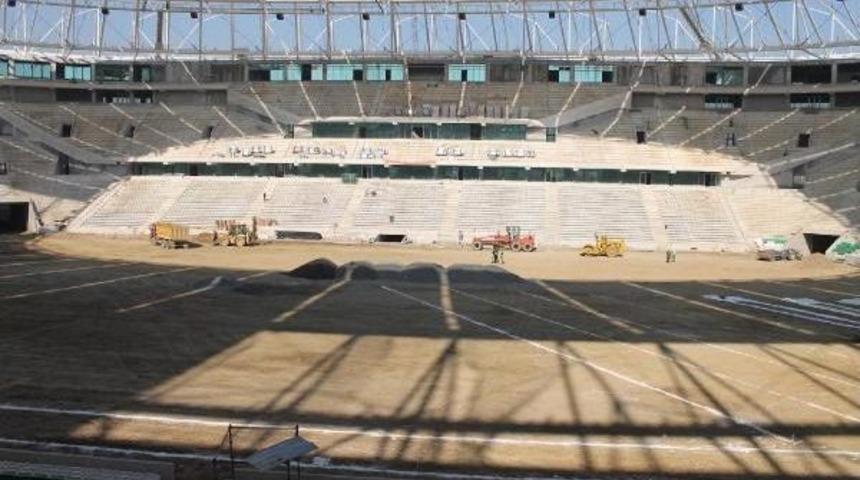 Timsah Arena&rsquo;Nın Dranajı I&ccedil;in Kep&ccedil;e Vuruldu