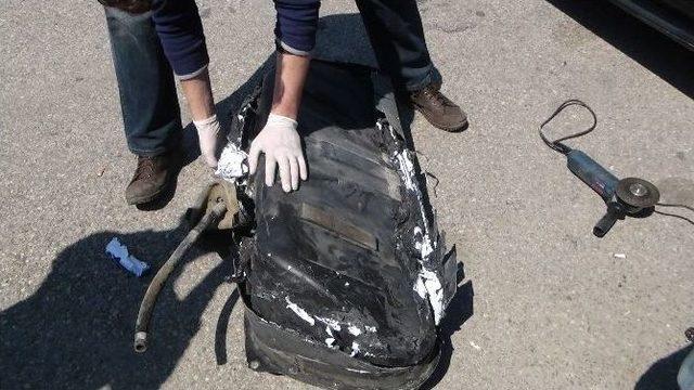 Benzin Deposundan Esrar &Ccedil;ıktı 2