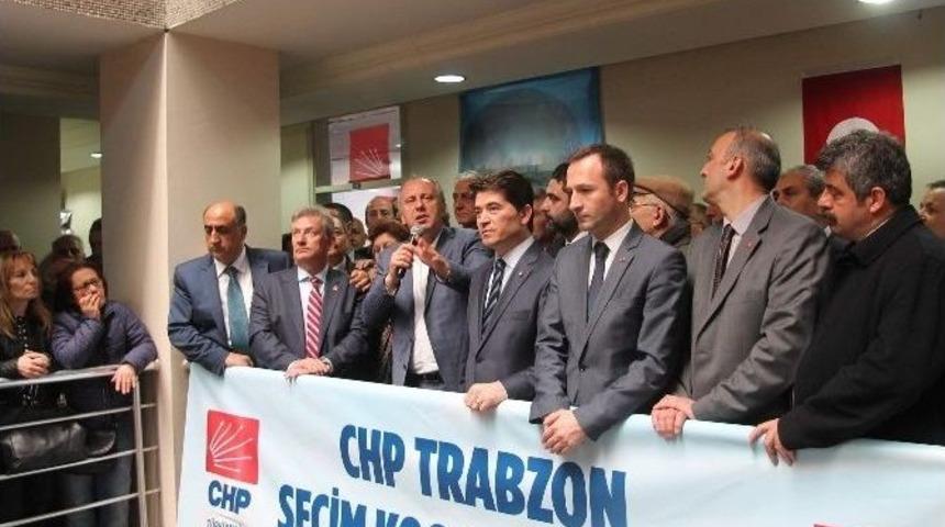 Chp Trabzon İl Başkanlığı Se&ccedil;im Koordinasyon Merkezi A&ccedil;ıldı