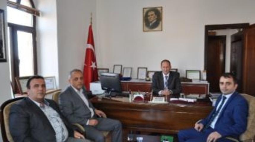 Tarım M&uuml;d&uuml;rl&uuml;ğ&uuml;&rsquo;nden Kaymakam Kantay&rsquo;a Ziyaret