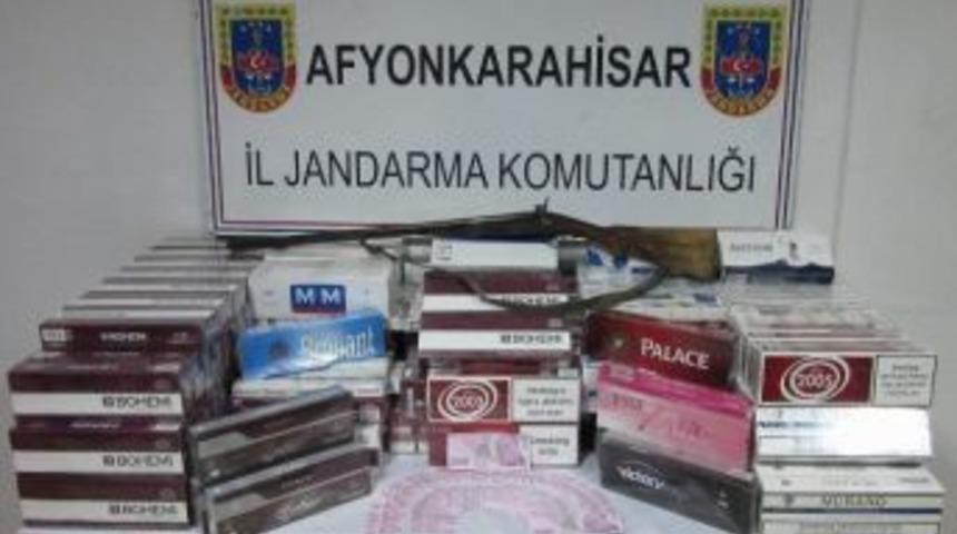 Jandarmadan 12 Adrese Eş Zamanlı Sahte Para Ve Ka&ccedil;ak Sigara Baskını