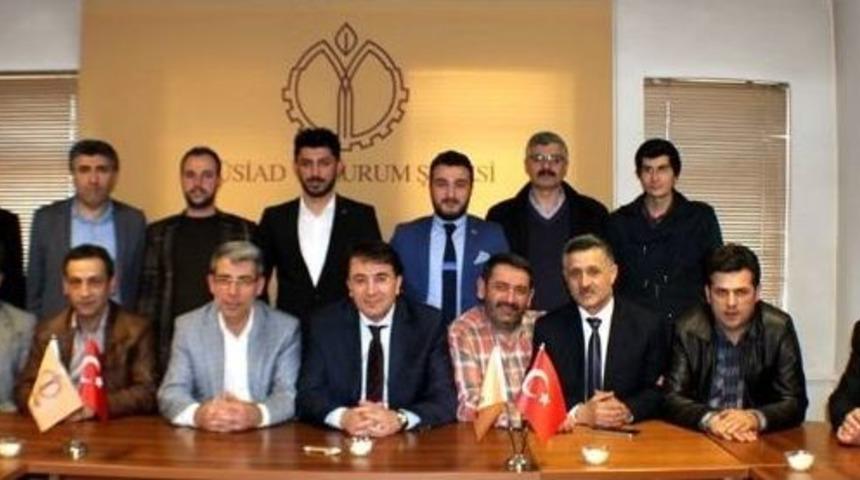 Ak Parti Milletvekili Adayı Aydemir&rsquo;den M&uuml;siad&rsquo;a Ziyaret