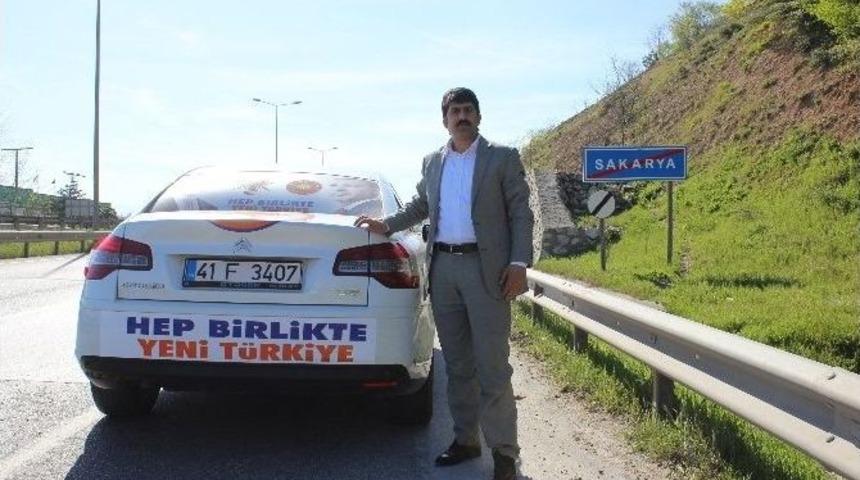 Ak Parti&rsquo;ye Destek İ&ccedil;in T&uuml;rkiye Turuna &Ccedil;ıktı