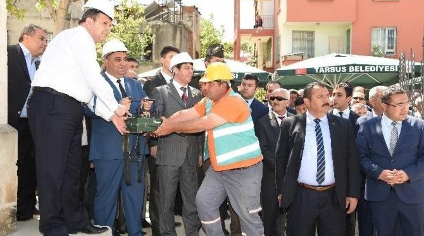 Gazipaşa Mahallesi Taziye Evi Temeli Atıldı