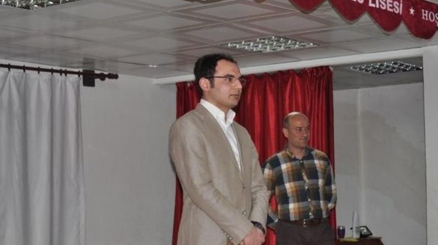 Cumhuriyet Savcısı &Uuml;lker, Mezun Olduğu Okulda Kariyer G&uuml;nlerine Katıldı