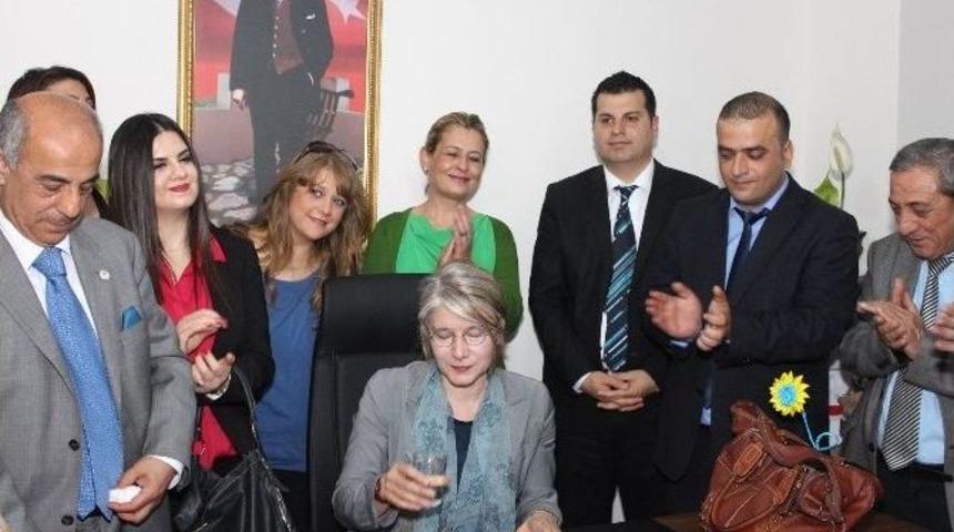 Anadolu Partisi Genel Başkanı Tarhan, İskenderun İl&ccedil;e Teşkilatını Ziyaret Etti