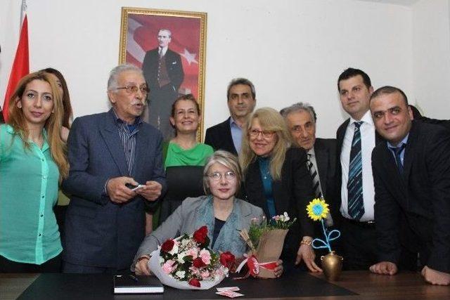 Anadolu Partisi Genel Başkanı Tarhan, İskenderun İlçe Teşkilatını Ziyaret Etti