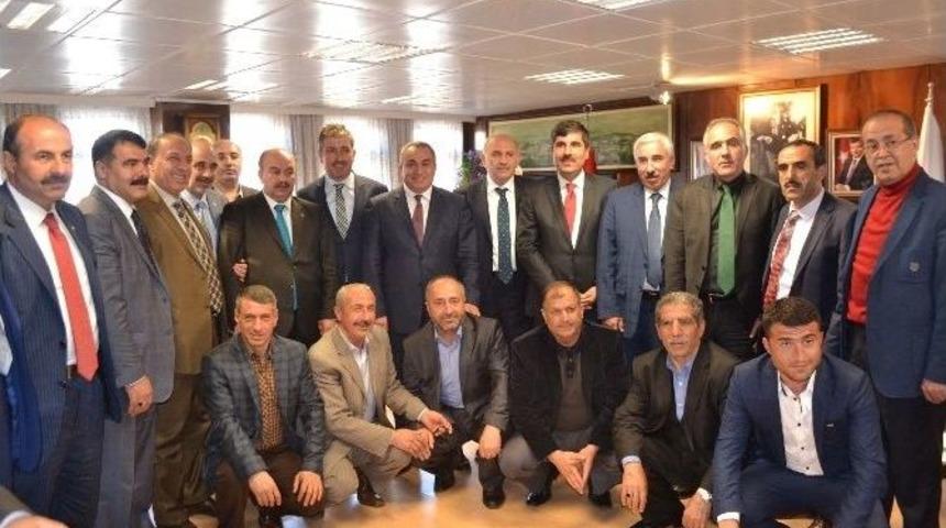 Ak Partili Adaylardan Başkan Asya&rsquo;ya Ziyaret