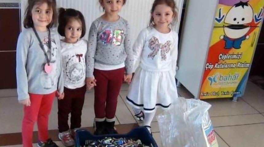 &Ouml;ğrencilerden Atık Pil Toplama Kampanyası