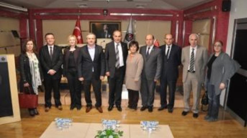 Mhp D&uuml;zce Milletvekili Adayları Dtso&rsquo;yu Ziyaret Etti