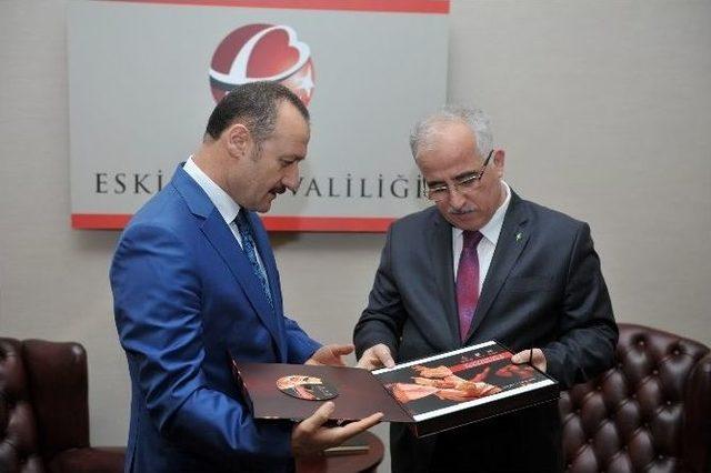 Bakanlık Müsteşarı Aslan’dan Vali Tuna’ya Ziyaret