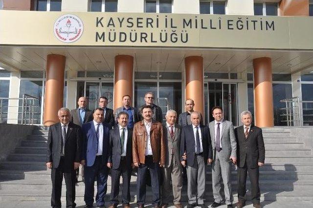 Tokat İl Milli Eğitim Yetkilileri Kayseri’de