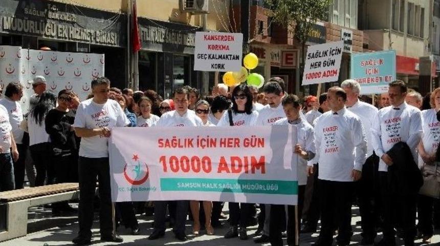 Samsun Halk Sağlığı&rsquo;ndan Hareketli Yaşam Y&uuml;r&uuml;y&uuml;ş&uuml;