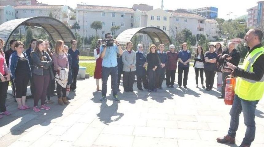 Yangın Konusunda Bilinçlendirildiler