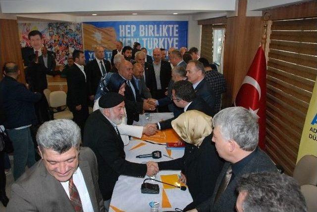 Ak Parti D&uuml;zce&rsquo;de Se&ccedil;im Startını Verdi 1