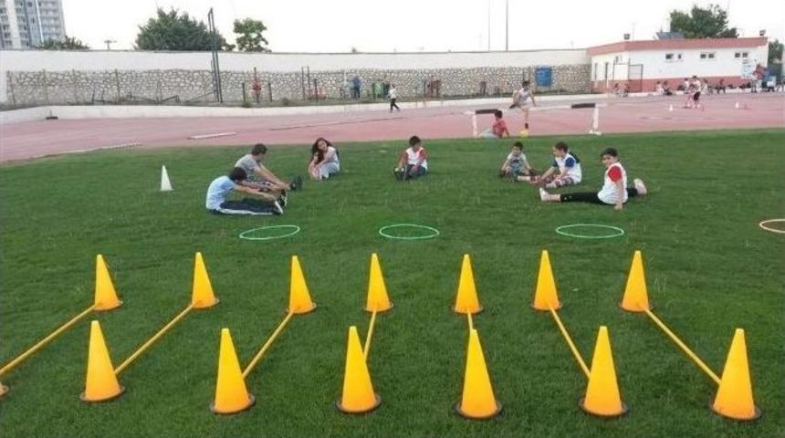 Karaman&rsquo;da Geleceğin Milli Atletleri Yetişiyor