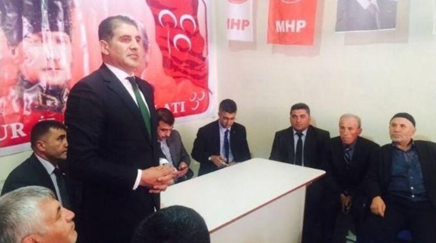 Mhp&rsquo;nin Erzurum Milletvekili Adayları İl&ccedil;elere A&ccedil;ıldı&hellip;
