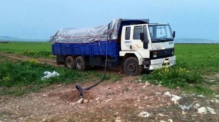 Şanlıurfa'da 22 Ton Ham Petrol Hırsızlığına G&ouml;zaltı