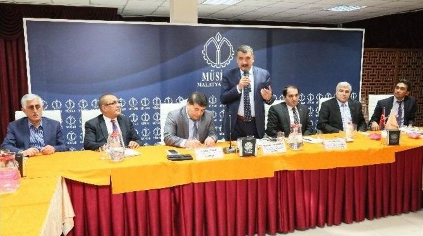 Başkan G&uuml;rkan, M&uuml;siad&rsquo;ın Konuğu Oldu