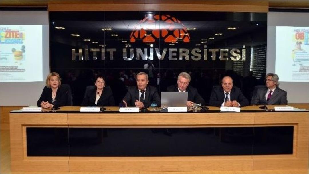 Hitit &Uuml;niversitesi&rsquo;de &ldquo;obezite Ve Egzersiz&rdquo; Paneli