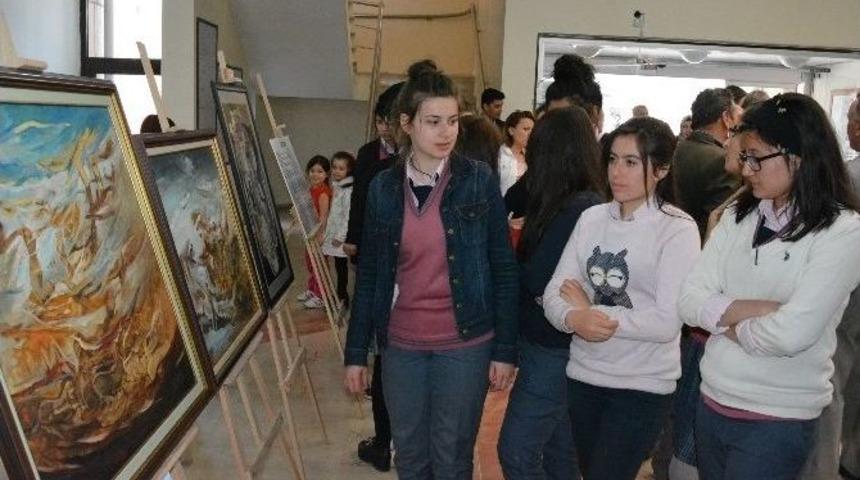 Safa B&uuml;te Resim Sergisi A&ccedil;tı