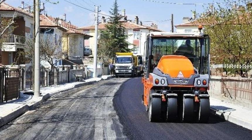 Karaman&rsquo;da Asfaltlama &Ccedil;alışmaları
