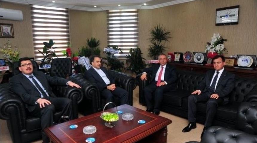 D-8 Genel Sekreteri Rekt&ouml;r Battal&rsquo;ı Ziyaret Etti