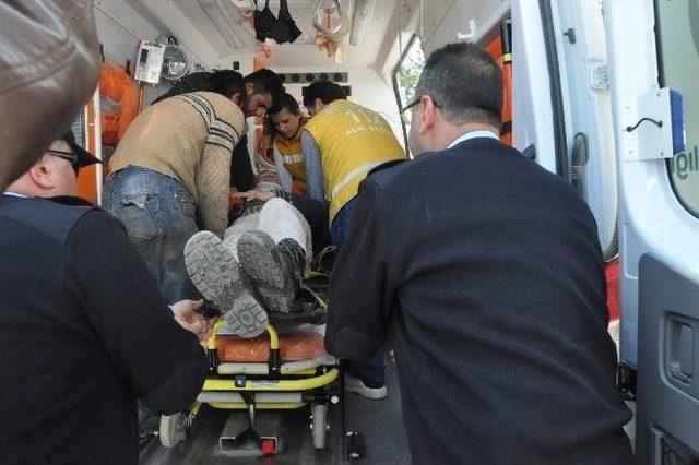 Boz&uuml;y&uuml;k&rsquo;te Aracı İle Seyir Halindeki S&uuml;r&uuml;c&uuml;ye Fel&ccedil; İndi 3