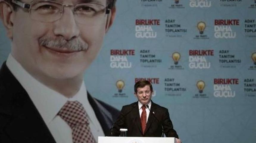 Başbakan Davutoğlu Aday Tanıtım Toplantısında Konuştu