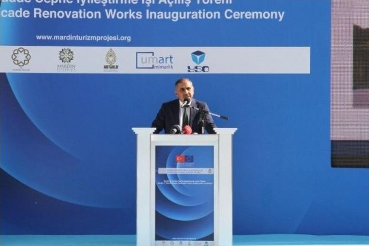 Mardin 1. Cadde&rsquo;nin Yeni Y&uuml;z&uuml; İ&ccedil;in A&ccedil;ılış Yapıldı