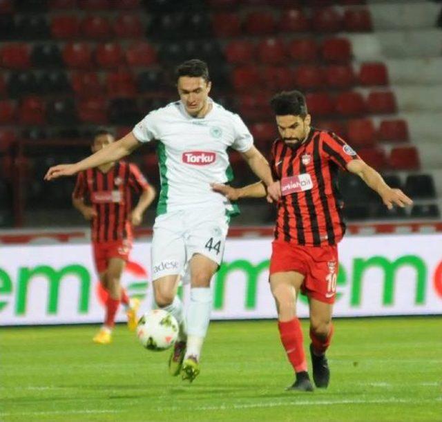 Gaziantepspor-Torku Konyaspor: 1-1