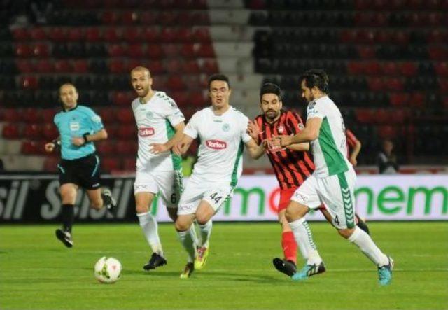 Gaziantepspor-Torku Konyaspor: 1-1