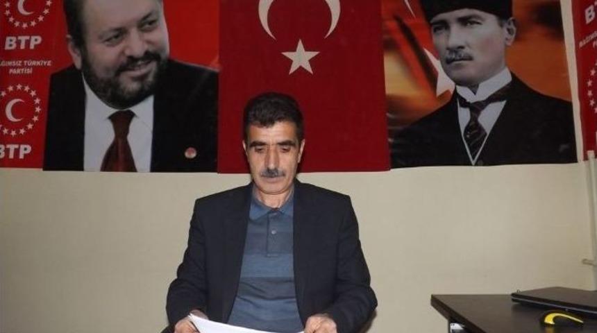Btp Van Halkından Destek İstedi